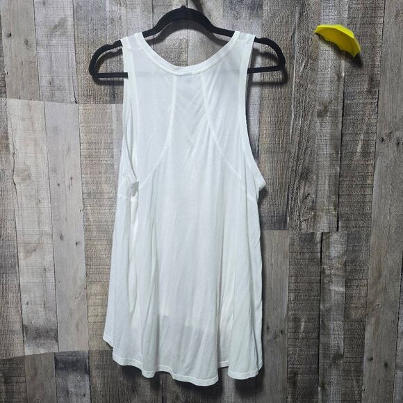 Sweaty Betty White Athletic Lounge Tank Top - Picture 4 of 6